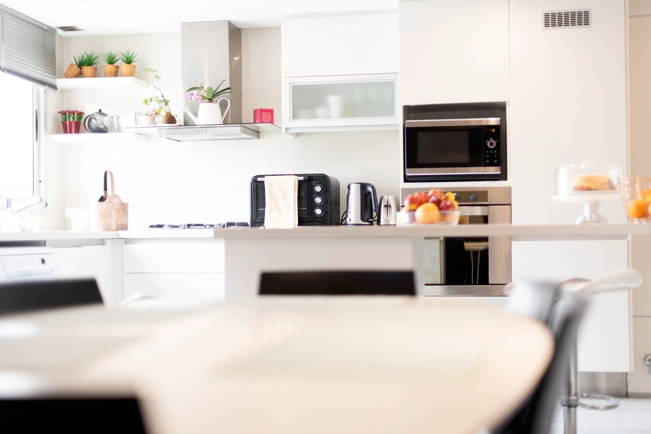 Modern modular kitchen and dining cabinetry
